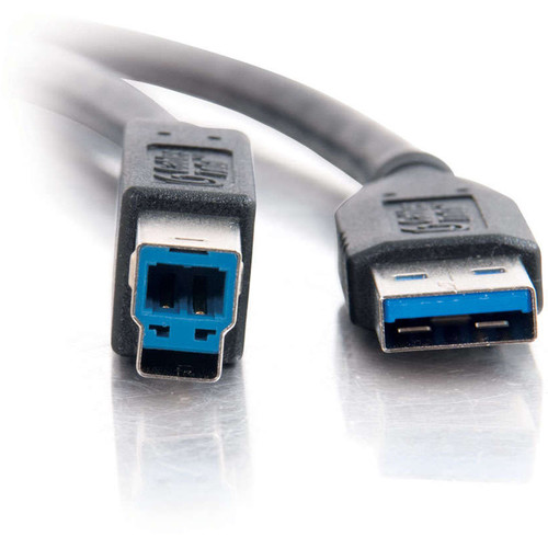 C2G 3.2' (1 m) USB 3.1 Gen 1 A Male to B Male Cable (Black)