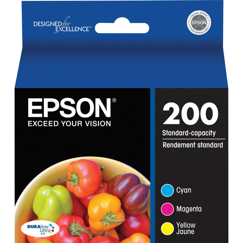 Epson T200 Multi-Pack Color DURABrite Ultra Ink Cartridges