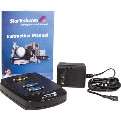 StarTech 2-Port Wall Mount VGA Video Splitter (Silver)