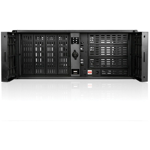 iStarUSA D Storm Series D-400-7P 4U Compact Stylish Rackmountable Chassis (Black)