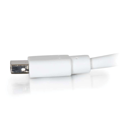 C2G Mini DisplayPort 1.2 Cable (White, 10')
