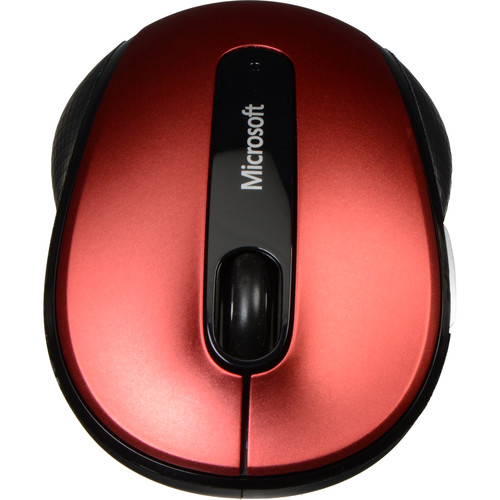 Microsoft Wireless Mobile Mouse 4000 (Red)