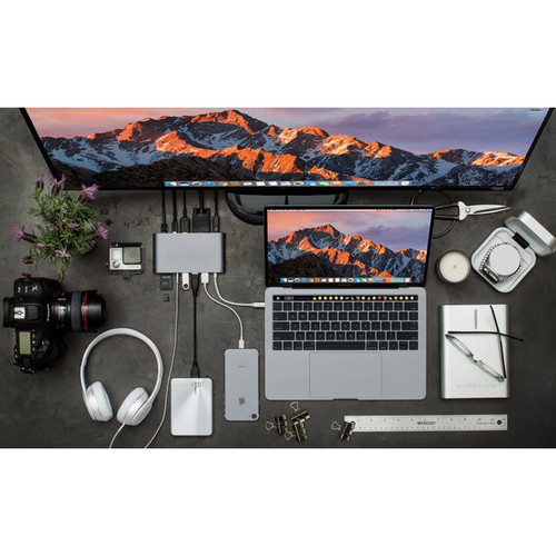 HYPER HyperDrive Ultimate 11 Port USB 3.0 Type-C Hub (Gray)