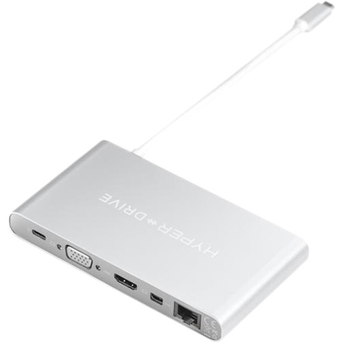 HYPER HyperDrive Ultimate 11 Port USB 3.0 Type-C Hub (Silver)