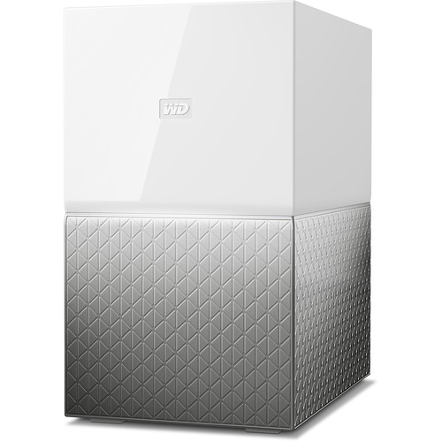 WD My Cloud Home Duo 12TB 2-Bay Personal Cloud NAS Server (2 x 6TB)