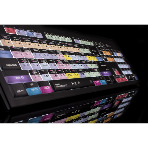 LogicKeyboard Astra Series Adobe After Effects CC Backlit Keyboard for Mac (American English)