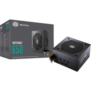 Cooler Master MasterWatt 650 650W 80 Plus Bronze Semi-Modular Power Supply