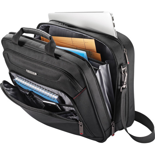 Samsonite Xenon 3.0 Two-Gusset Toploader Briefcase (Black)