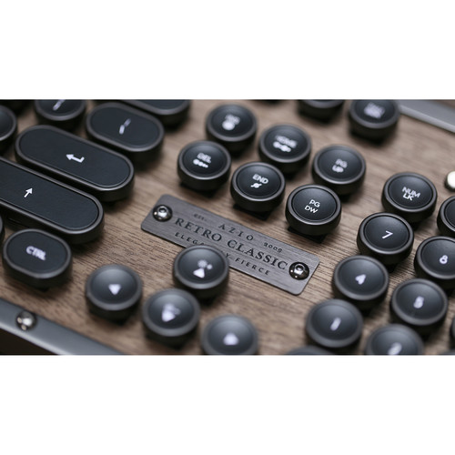 AZIO Retro Classic USB Backlit Mechanical Keyboard (Elwood)