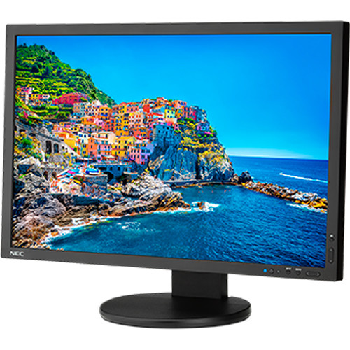 NEC PA243W-BK-SV 24.1" 16:10 Wide Gamut IPS Monitor (with SpectraView II, Black)