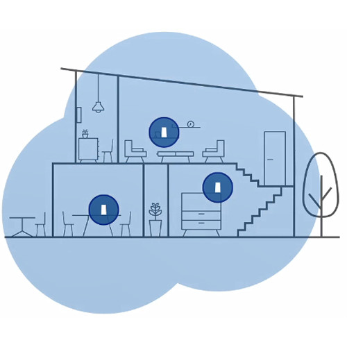 Linksys Velop Wireless AC-3900 Dual-Band Whole Home Mesh Wi-Fi System (3 Units)
