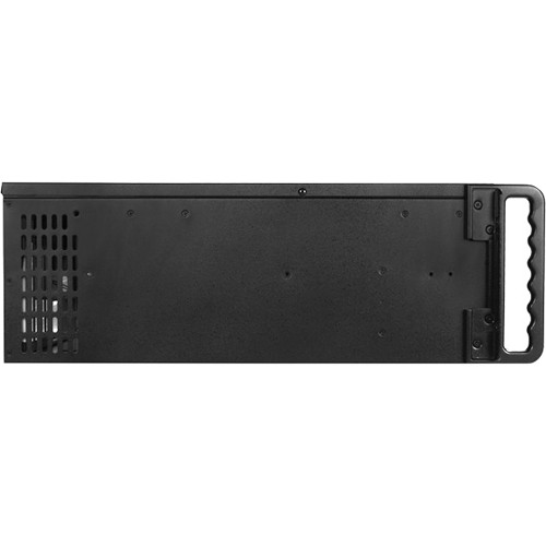 iStarUSA D Storm Series 4U Compact Stylish Rackmountable Chassis (Silver Bezel)