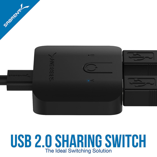 Sabrent USB 2.0 Sharing Switch