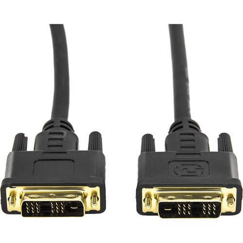 Rocstor Rocpro DVI-D Single-Link Male Cable (3', Black)
