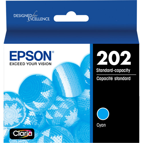 Epson Claria 202 Standard-Capacity Ink Cartridge (Cyan)