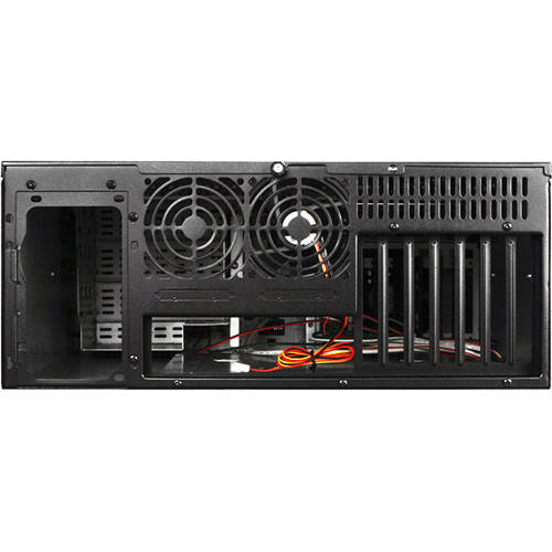iStarUSA 4 RU Compact Stylish Rackmount Chassis (Plastic Bezel)