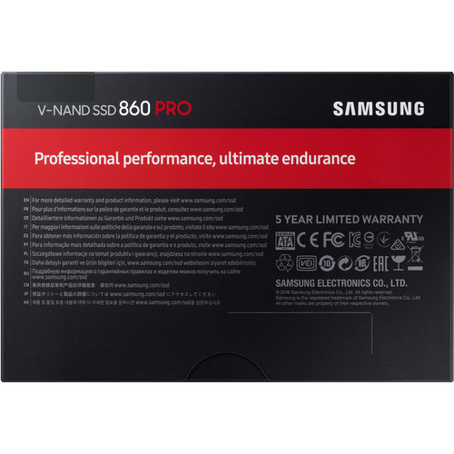 Samsung 2TB 860 PRO SATA III 2.5