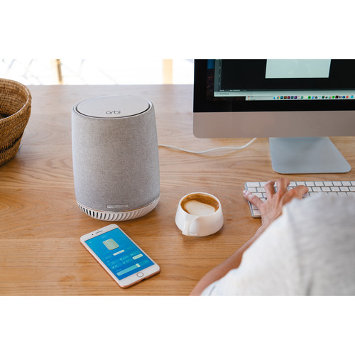 Netgear Orbi Mesh Wi-Fi System with Orbi Voice Smart Speaker