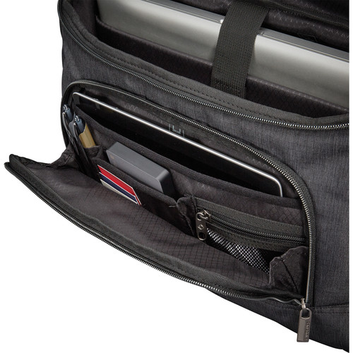 Samsonite Modern Utility Messenger Bag (Charcoal Heather/Charcoal)