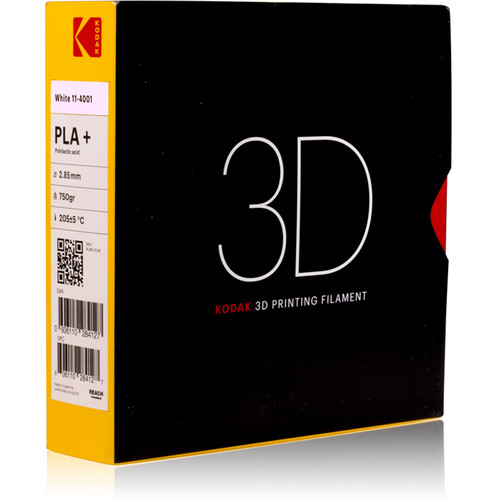 Kodak 2.85mm PLA+ Filament (750g, White)