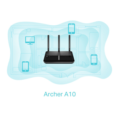 TP-Link Archer A10 AC2600 MU-MIMO Wi-Fi Router