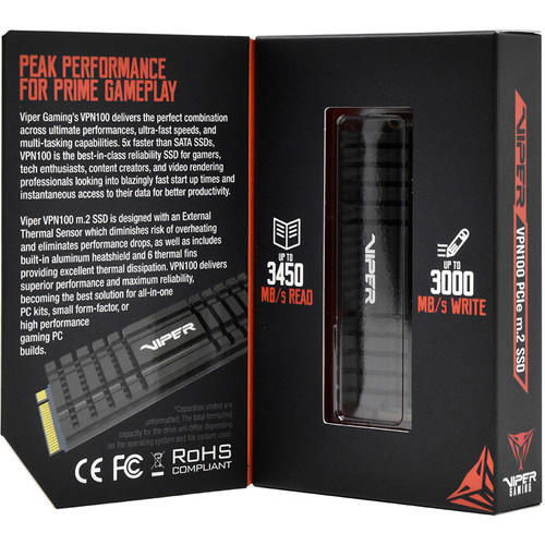 Patriot 256GB VPN100 M.2 2280 PCIe SSD