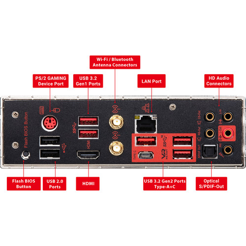 MSI MPG X570 GAMING PRO CARBON WIFI AM4 ATX Motherboard