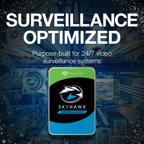 Seagate 1TB SkyHawk SATA III 3.5" Internal HDD