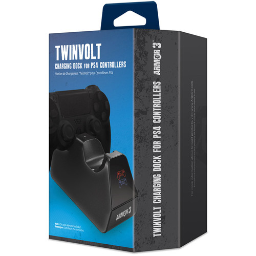 HYPERKIN Armor3 TwinVolt Charging Dock for PS4 Controllers