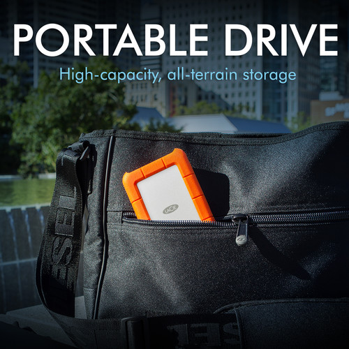 LaCie 1TB Rugged USB 3.1 Gen 1 Type-C External Hard Drive