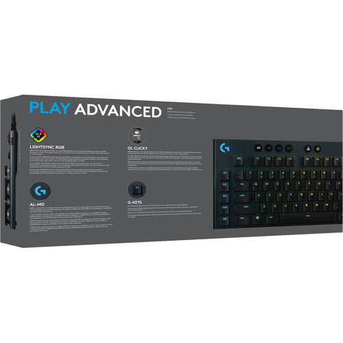 Logitech G G815 LIGHTSYNC RGB Mechanical Gaming Keyboard (GL Clicky)