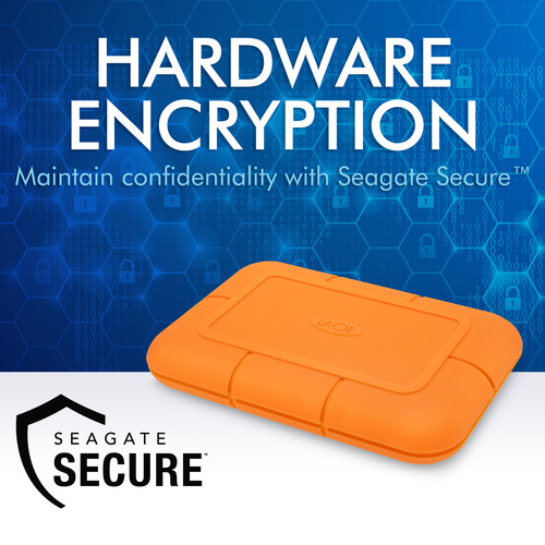 LaCie 2TB Rugged USB 3.2 Gen 2 Type-C External SSD