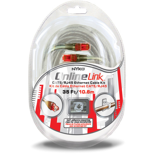 Nyko Online Link Cat 5 RJ45 Cable Kit (35')