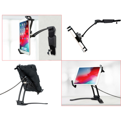 CTA Digital 2-In-1 Security Multi-Flex Tablet Stand and Wall Mount