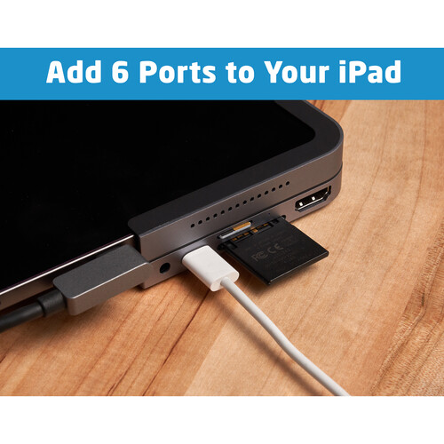 Xcellon 6-in-1 Multiport USB Type-C Docking Station for 10.9, 11 & 12.9