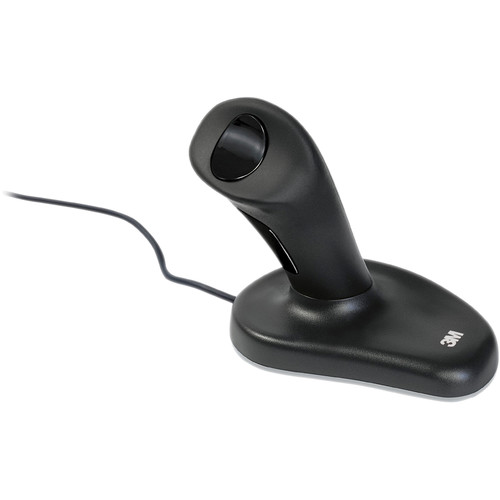 3M EM500GPL Wired Ergonomic Mouse (Black, Large)