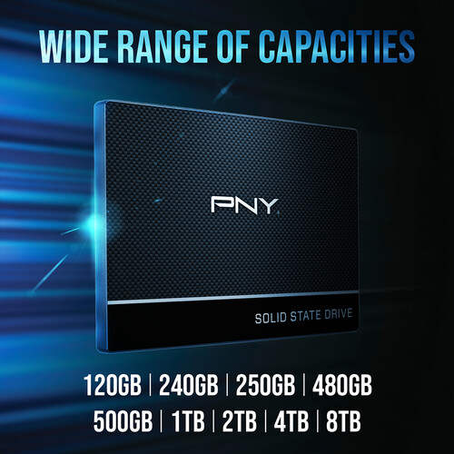 PNY Technologies 500GB CS900 SATA III 2.5