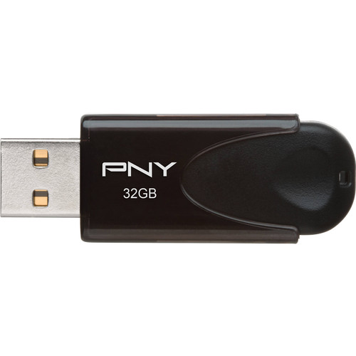 PNY Technologies 32GB Attache 4 USB 2.0 Type-A Flash Drive (3-Pack)