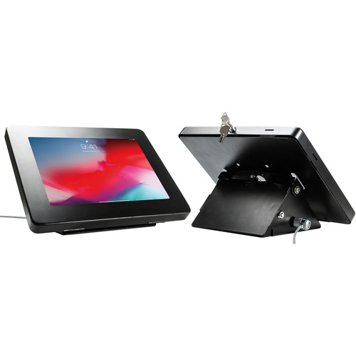 CTA Digital Angle-Flip Desktop POS Kiosk for Tablets