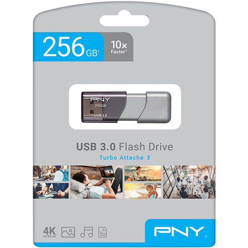 PNY Technologies 256GB Turbo 3.0 USB Flash Drive