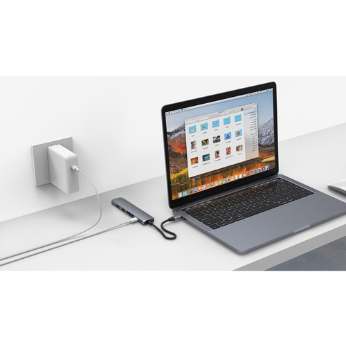 HYPER HyperDrive BAR 6-Port USB Type-C Hub (Space Gray)