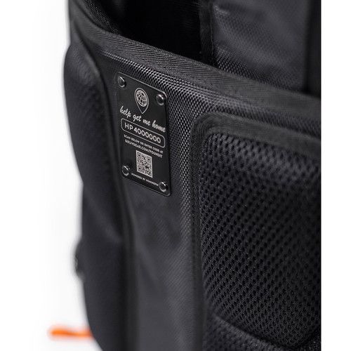 Gruv Gear Club Bag Flight-Smart Tech Backpack (Elite, Black/Orange)