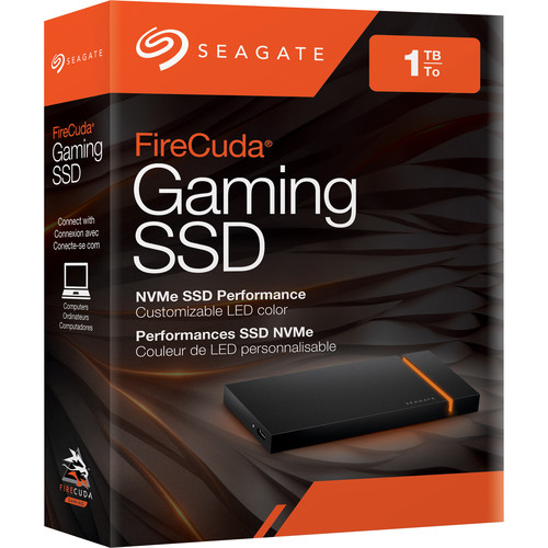 Seagate 1TB FireCuda Gaming USB 3.2 Gen2x2 Type-C External SSD