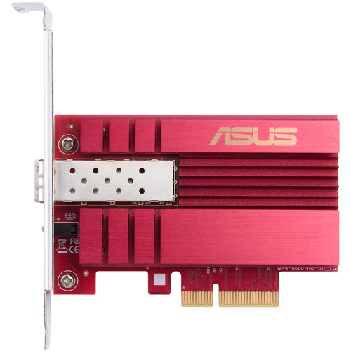 ASUS XG-C100F 10 Gb/s PCI-E Network Adapter with Fiber/DAC SFP+ Port