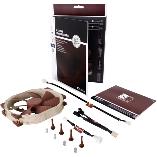 Noctua NF-A15 PWM 140mm Cooling Fan (Round Frame, Brown)