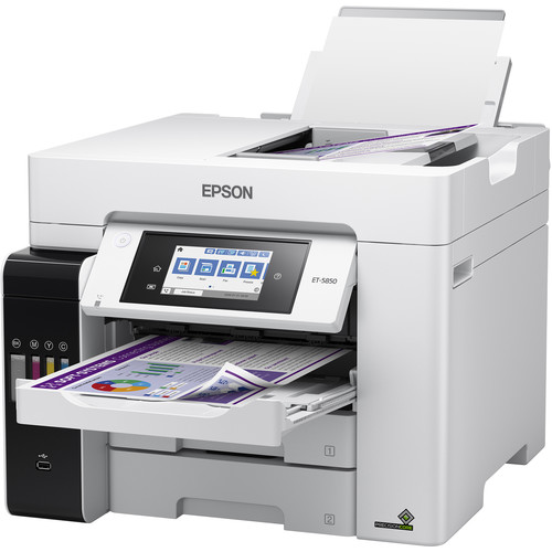 Epson EcoTank Pro ET-5850 All-in-One Cartridge-Free Supertank Printer