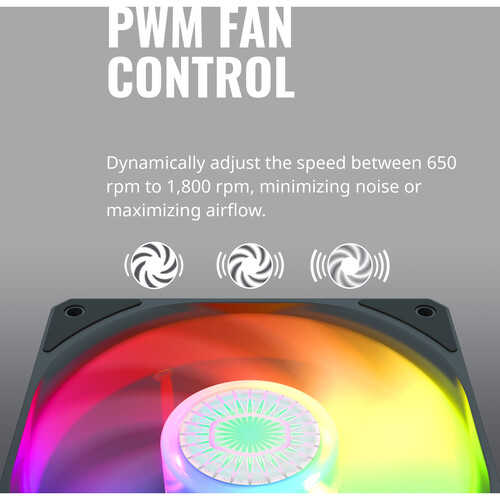 Cooler Master SickleFlow 120 ARGB Fan (3-Pack)