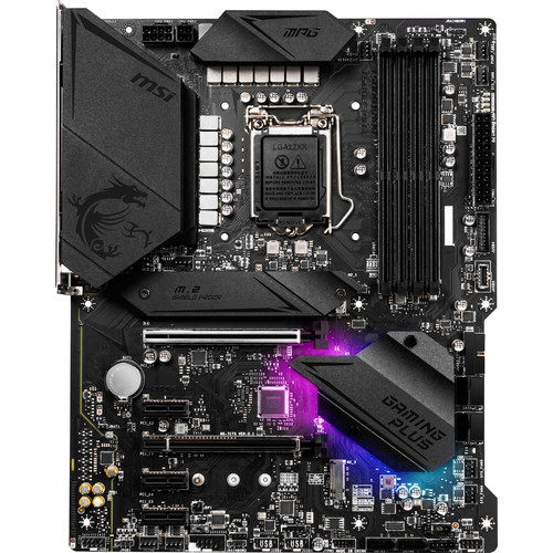 MSI MPG Z490 GAMING PLUS LGA 1200 ATX Motherboard