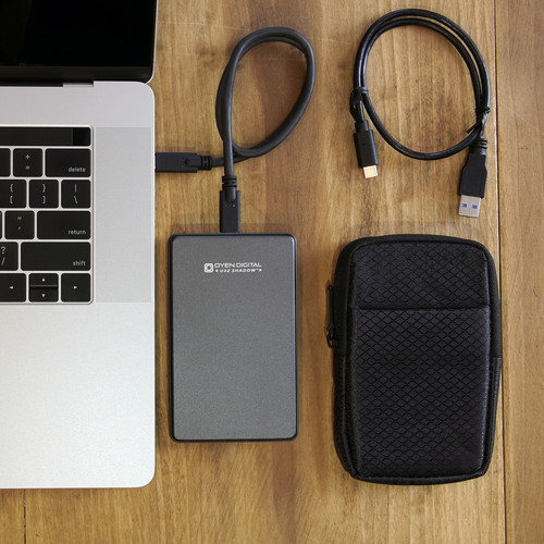 Oyen Digital 2TB U32 Shadow USB 3.2 Gen 2 Type-C Portable Solid State Drive