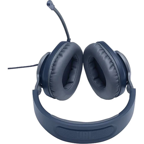 JBL Quantum 100 Wired Over-Ear Gaming Headset (Blue)